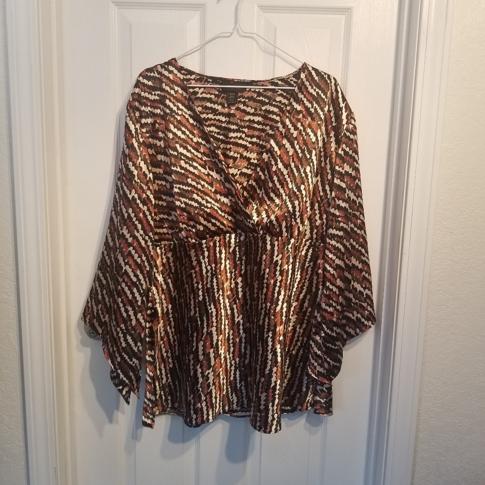 Lane Bryant Multi Color Top 18/20